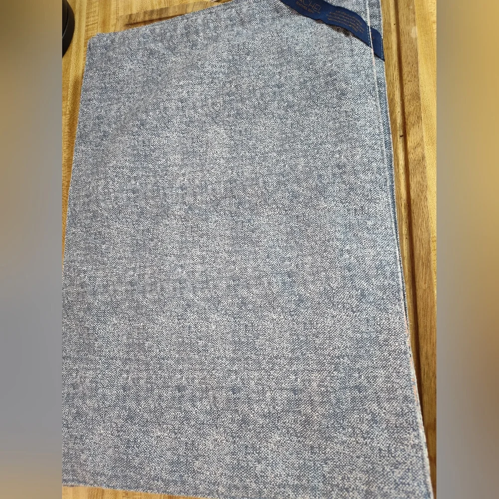 Rachel Roy Set Of 4 Paisley Blue-toned Cloth Placemats 18